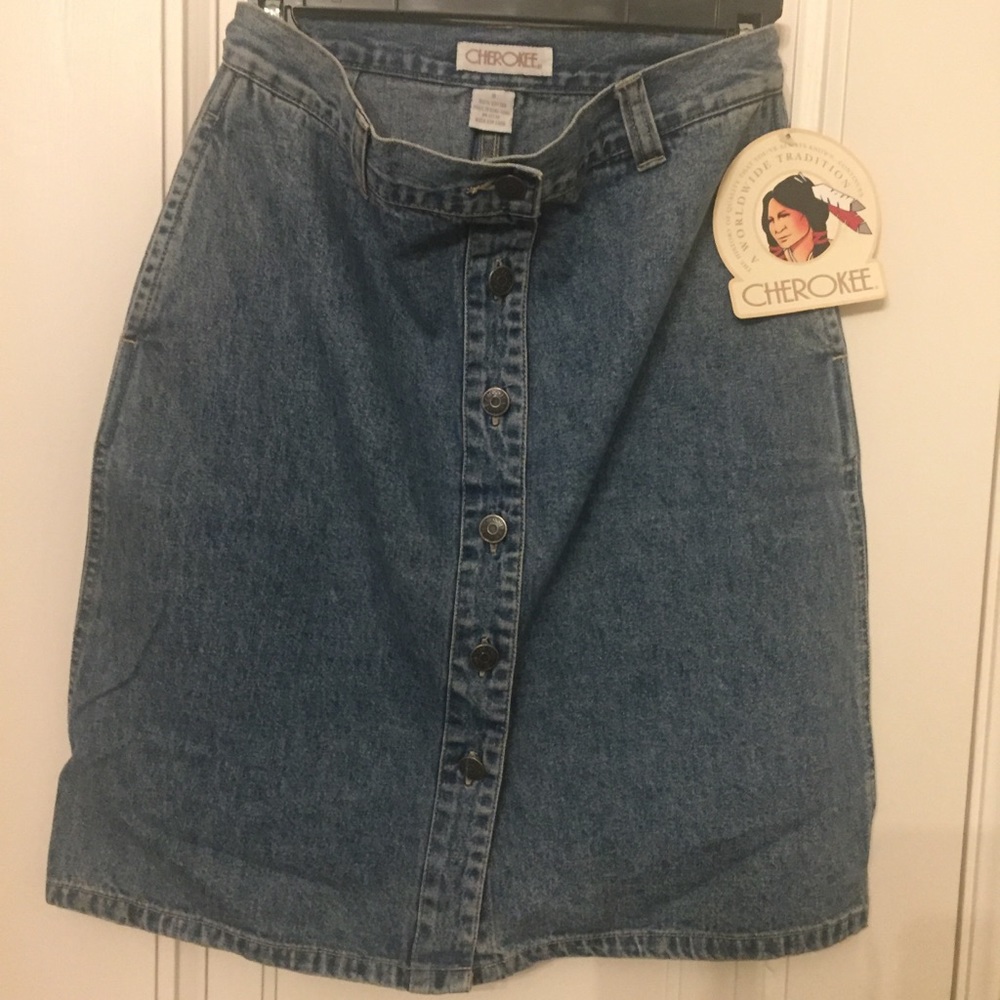 Vintage Cherokee Demin Skirt